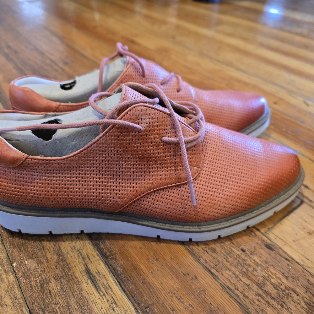 Sofft Norland Oxfords NWT Coral Pink - Picture 7 of 8